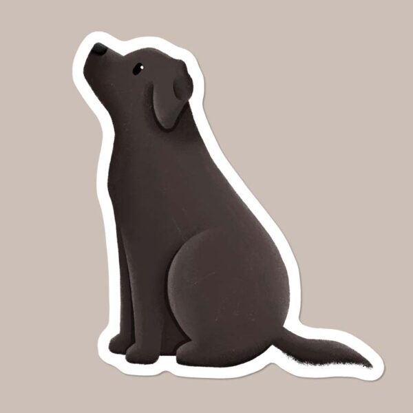 Labrador sticker
