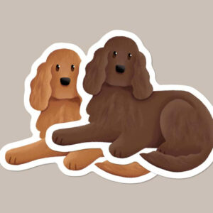 Cocker Spaniel Vinyl Dog Sticker