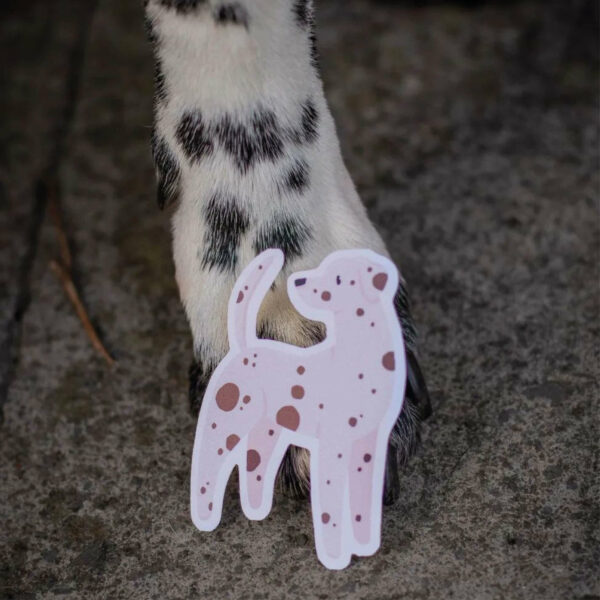 Dalmatian dog sticker