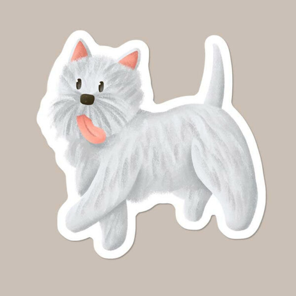 West Highland White Terrier sticker