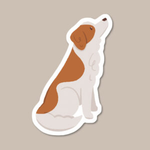 Kooikerhondje Vinyl Dog Sticker