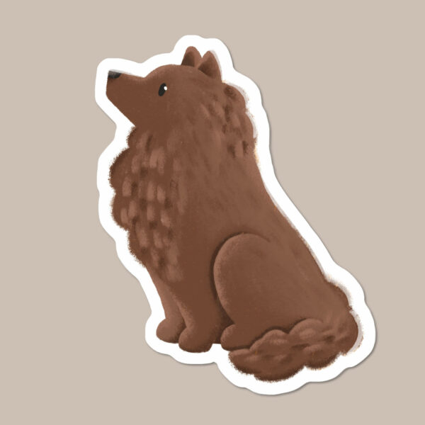 Pomeranian / Spitz sticker