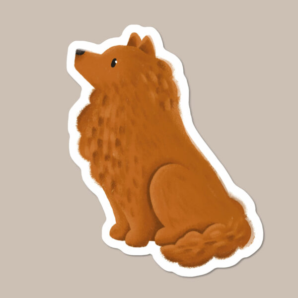 Pomeranian / Spitz sticker