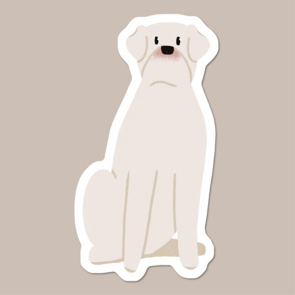 Dogo Argentino sticker