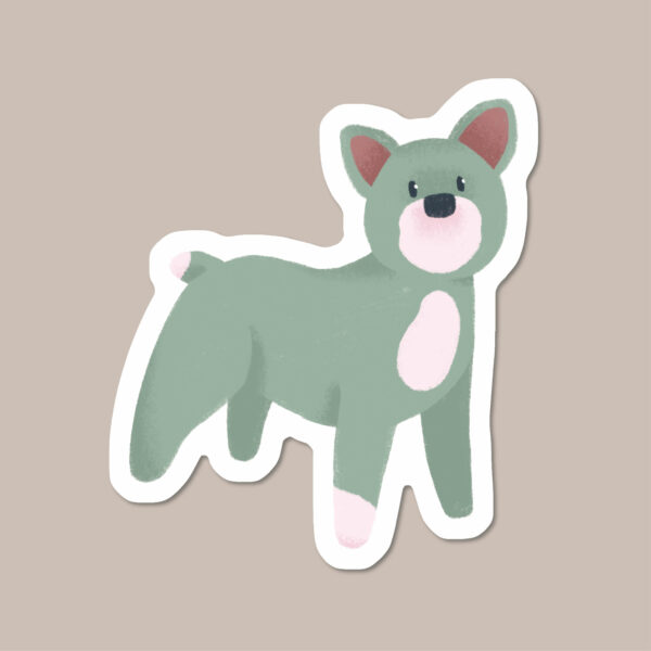 French Bulldog sticker