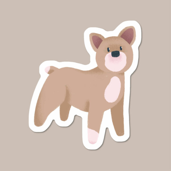 French Bulldog sticker