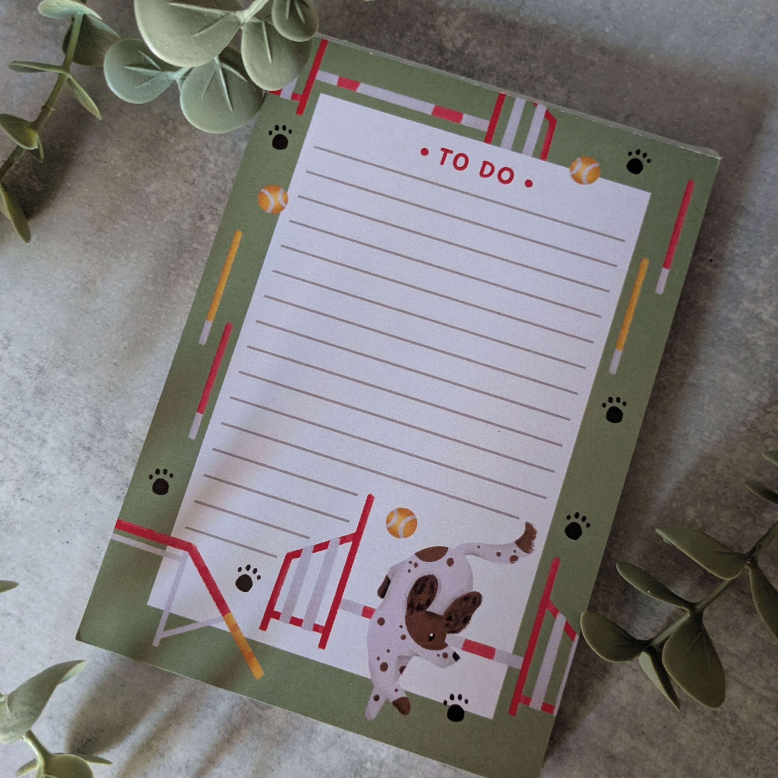 Agility Dogs To Do List Notepad • Woof by Hollie