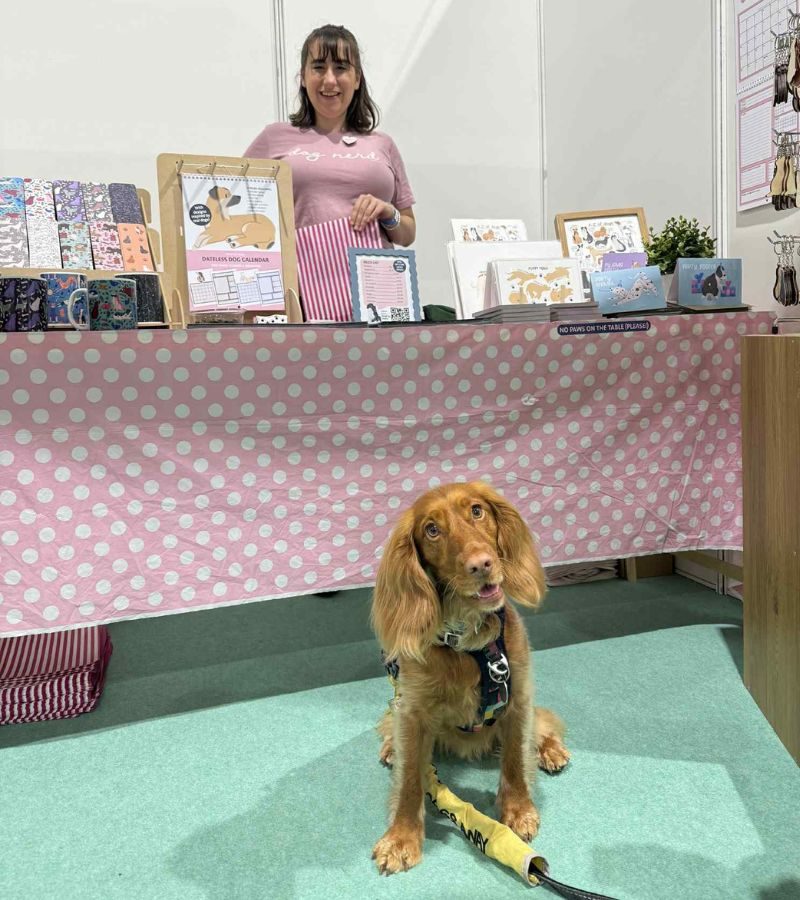 Hand-drawn gifts for dog lovers • Woof by Hollie